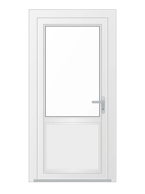 Jednokrilna PVC vrata